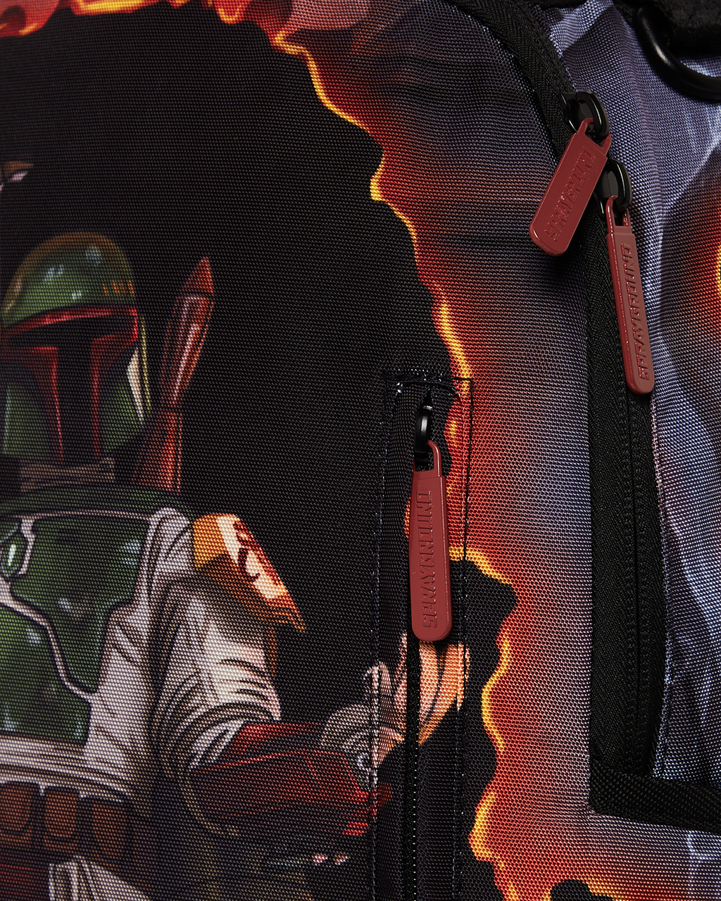 SPRAYGROUND STAR WARS BOBA FETT BLOWOUT SHARK BACKPACK