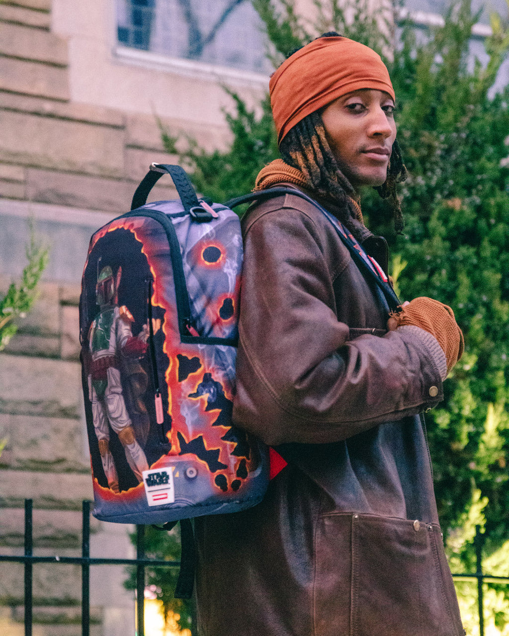 SPRAYGROUND STAR WARS BOBA FETT BLOWOUT SHARK BACKPACK