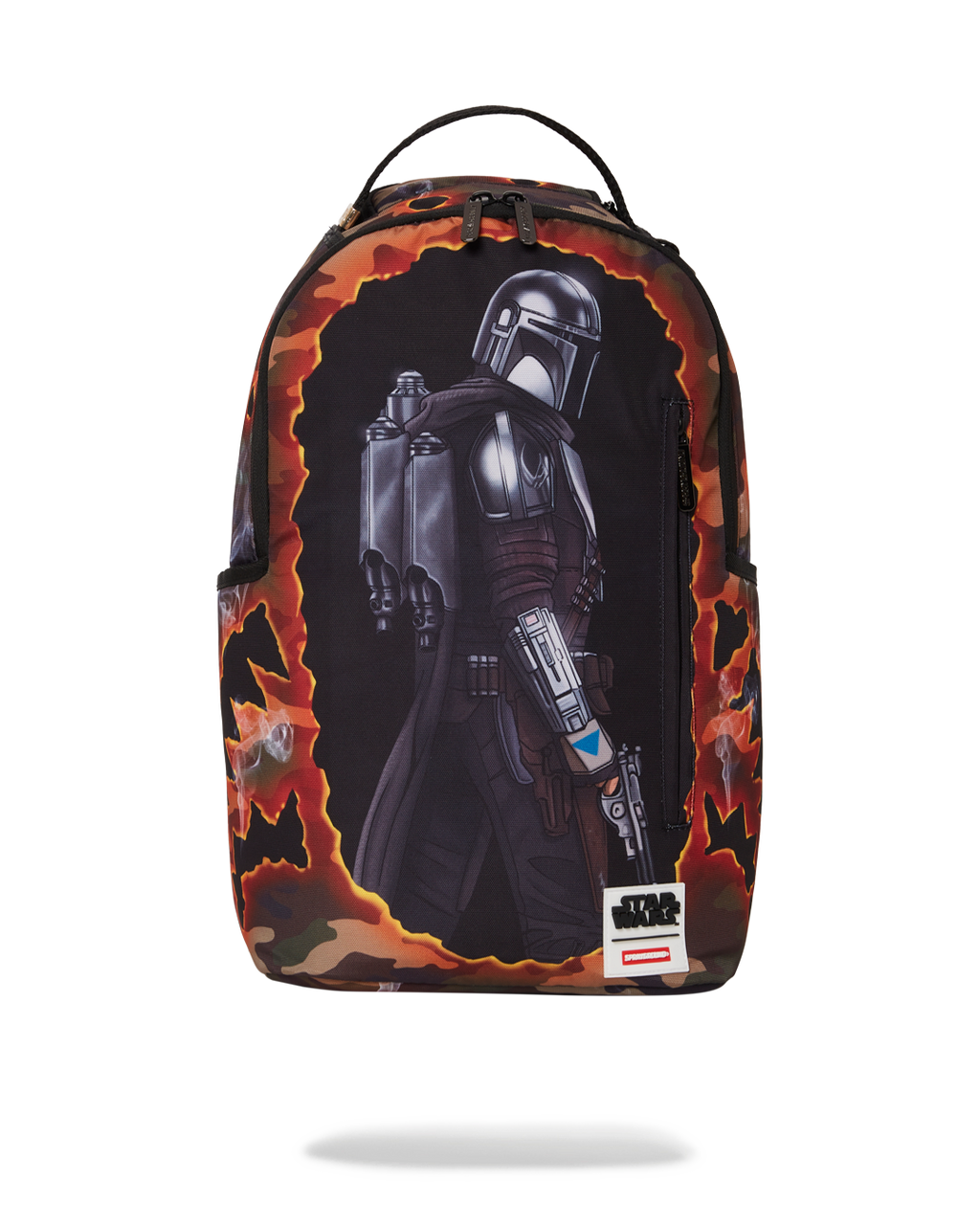 SPRAYGROUND STAR WARS MANDALORIAN BLOWOUT SHARK BACKPACK