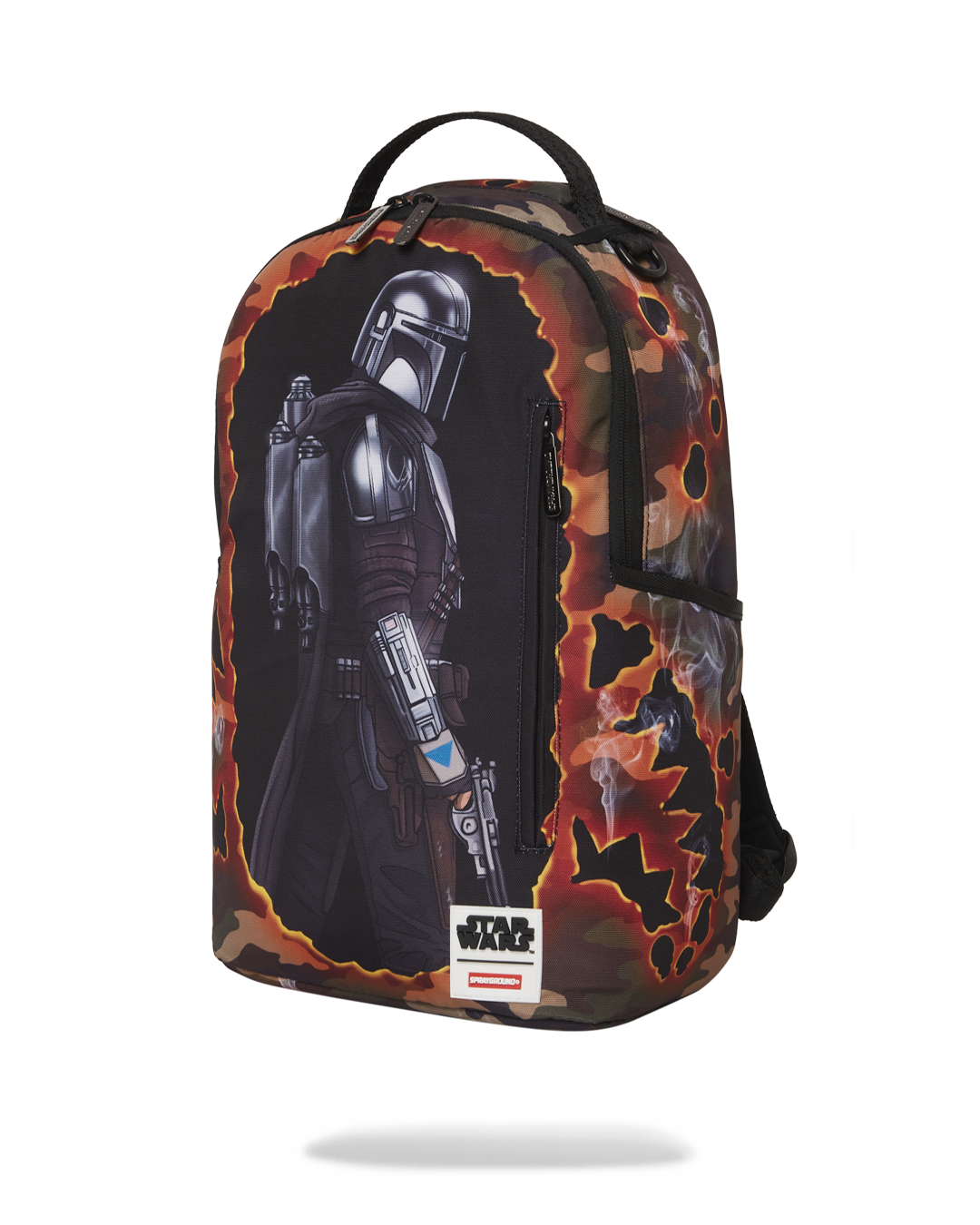 SPRAYGROUND STAR WARS MANDALORIAN BLOWOUT SHARK BACKPACK