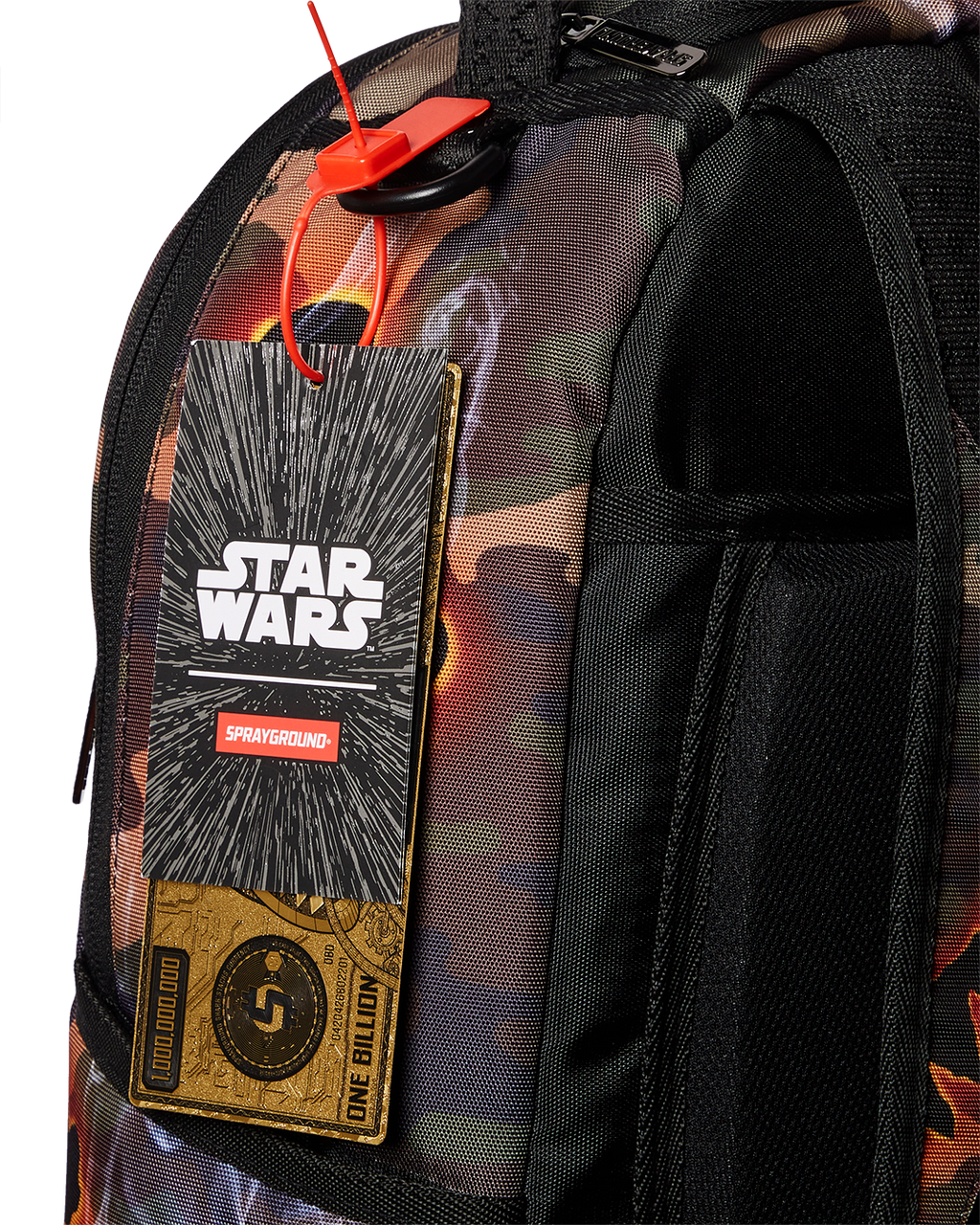 SPRAYGROUND STAR WARS MANDALORIAN BLOWOUT SHARK BACKPACK