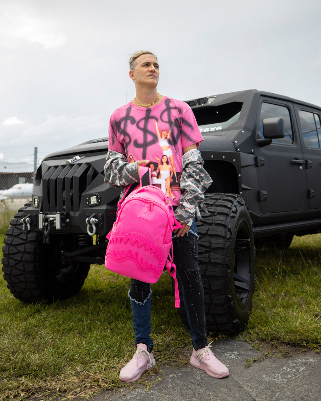 SPRAYGROUND SAKURA SHOCK WAVE BACKPACK (DLXV)