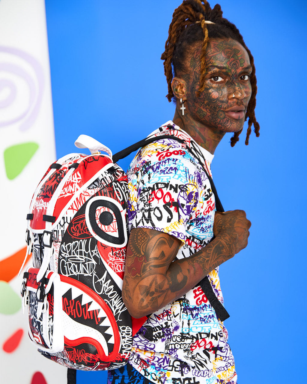 SPRAYGROUND MYSTERIOUS MASTERMIND HILLS BACKPACK