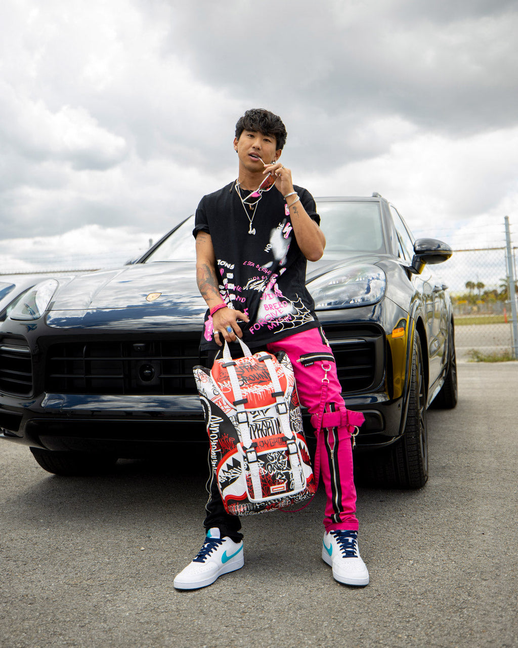 SPRAYGROUND MYSTERIOUS MASTERMIND HILLS BACKPACK