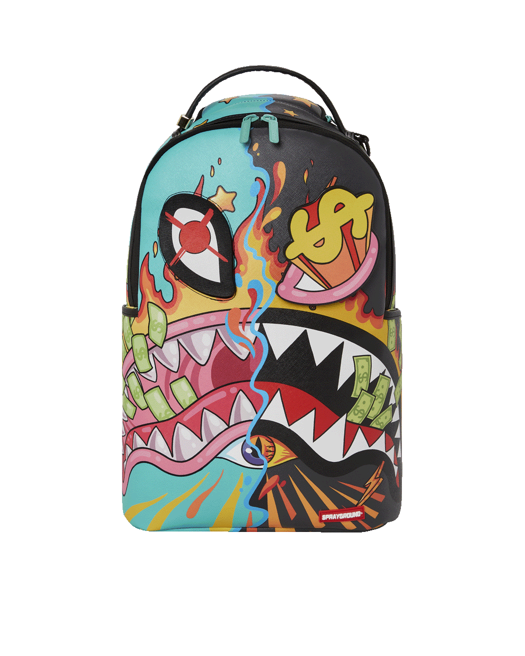 SPRAYGROUND DAZED & SHARK DOUBLE LIFE (WITH REMOVABLE EYE PATCHES)