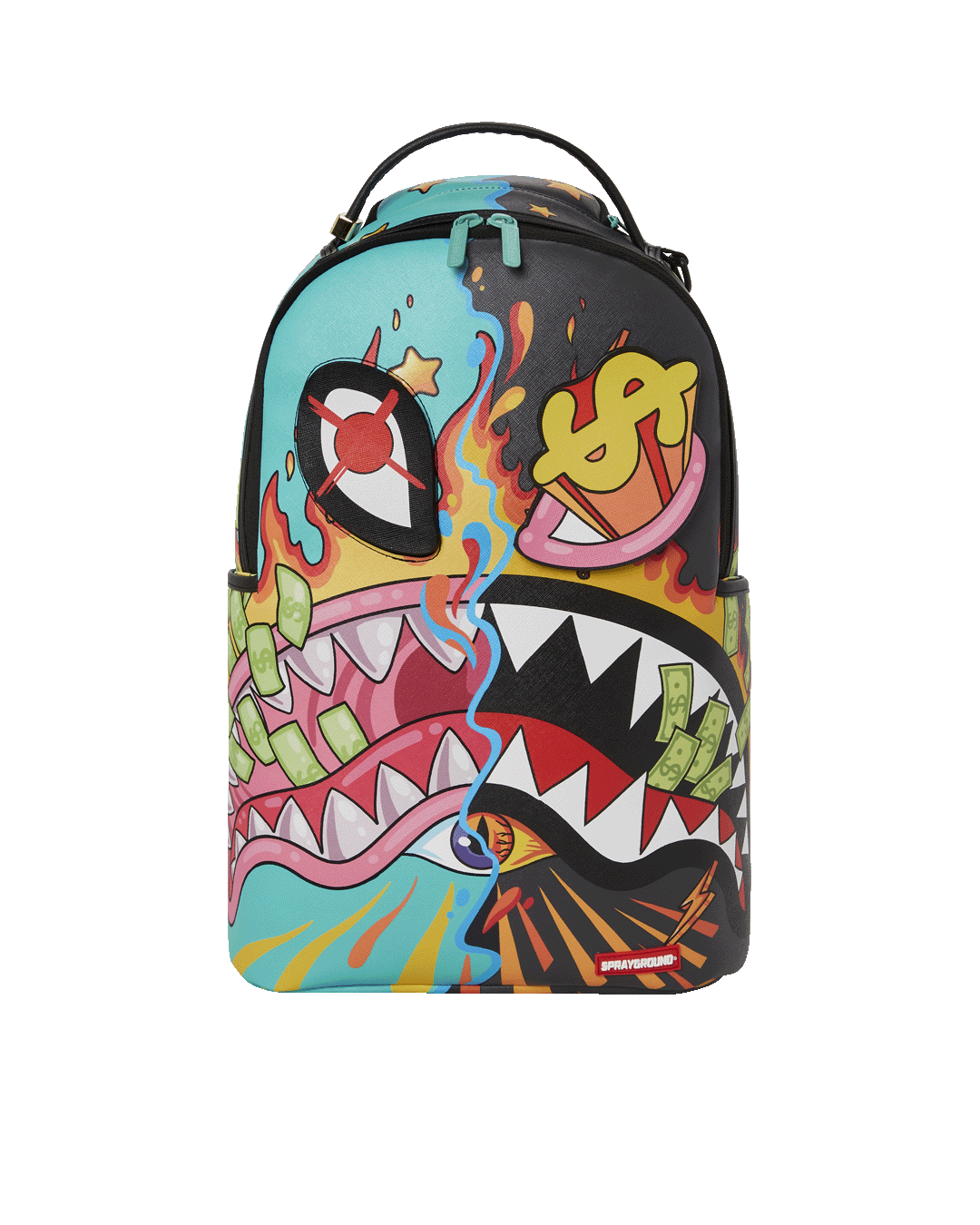 SPRAYGROUND DAZED & SHARK DOUBLE LIFE (WITH REMOVABLE EYE PATCHES)