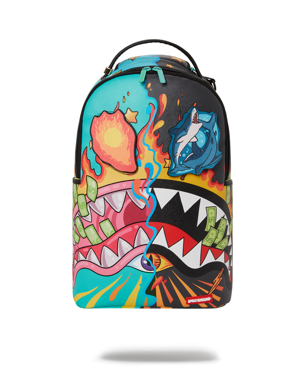 SPRAYGROUND DAZED & SHARK DOUBLE LIFE (WITH REMOVABLE EYE PATCHES)
