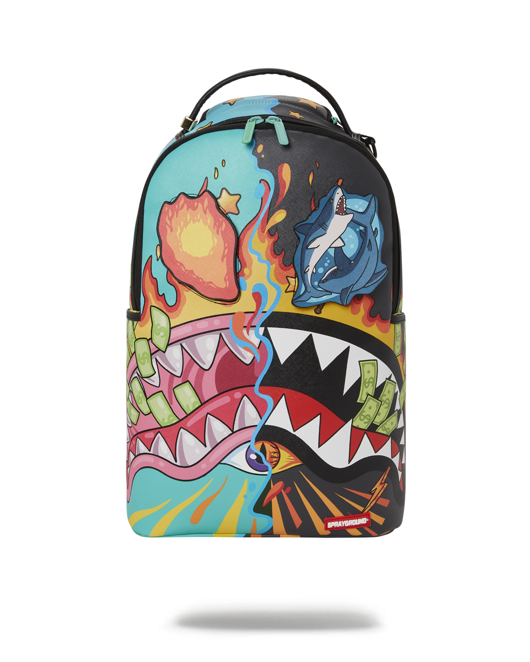 SPRAYGROUND DAZED & SHARK DOUBLE LIFE (WITH REMOVABLE EYE PATCHES)