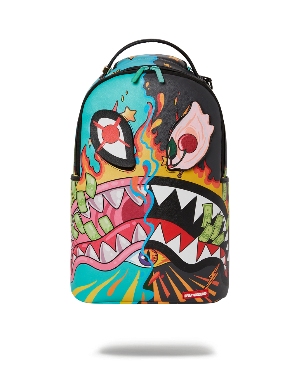 SPRAYGROUND DAZED & SHARK DOUBLE LIFE (WITH REMOVABLE EYE PATCHES)