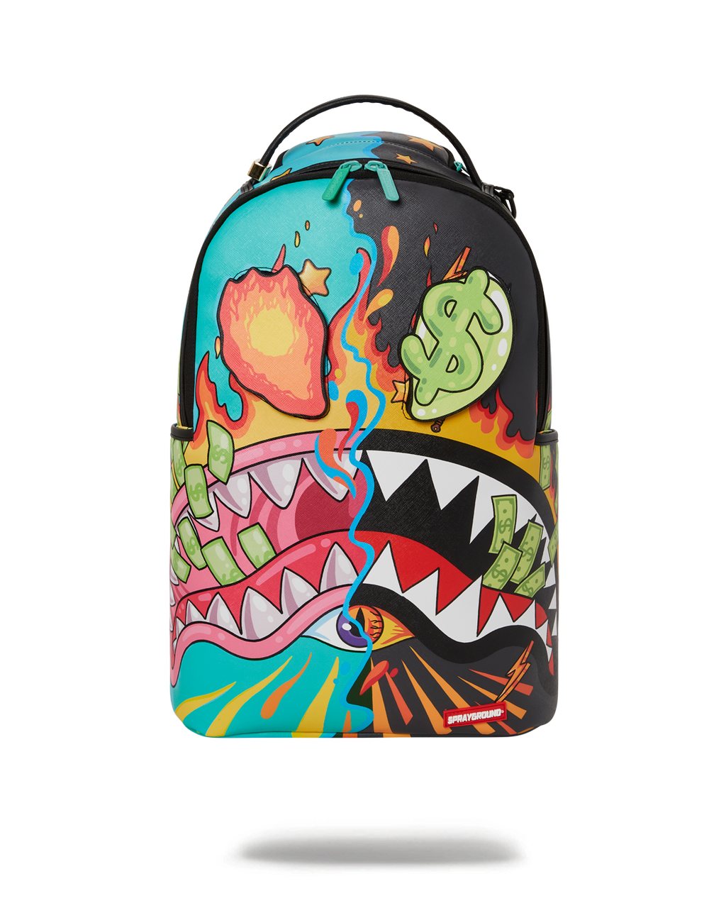 SPRAYGROUND DAZED & SHARK DOUBLE LIFE (WITH REMOVABLE EYE PATCHES)