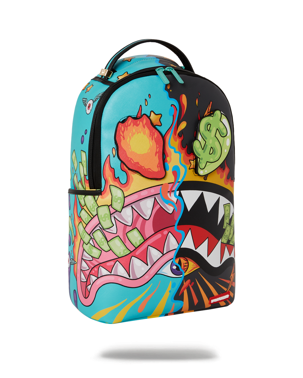 SPRAYGROUND DAZED & SHARK DOUBLE LIFE (WITH REMOVABLE EYE PATCHES)