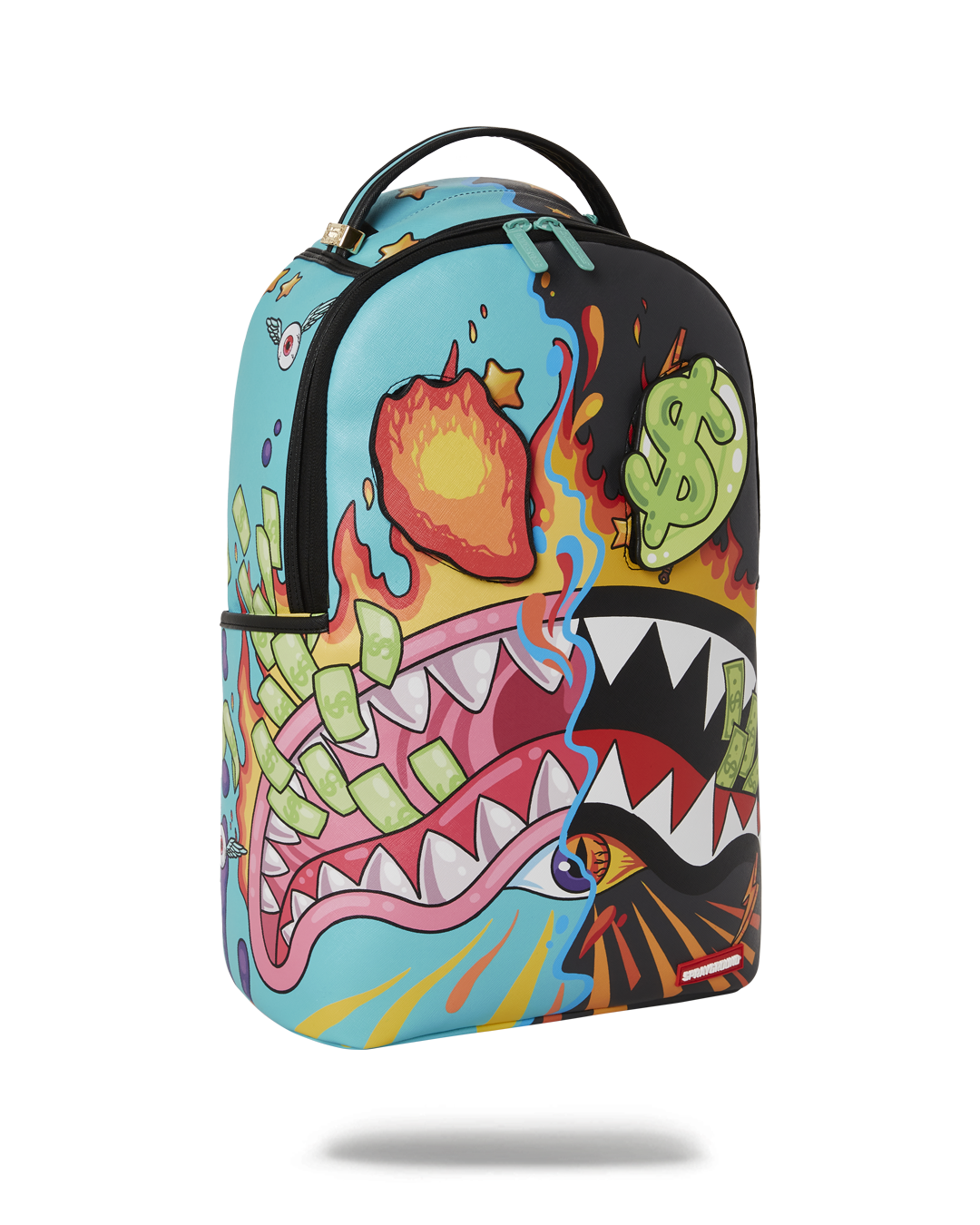 SPRAYGROUND DAZED & SHARK DOUBLE LIFE (WITH REMOVABLE EYE PATCHES)