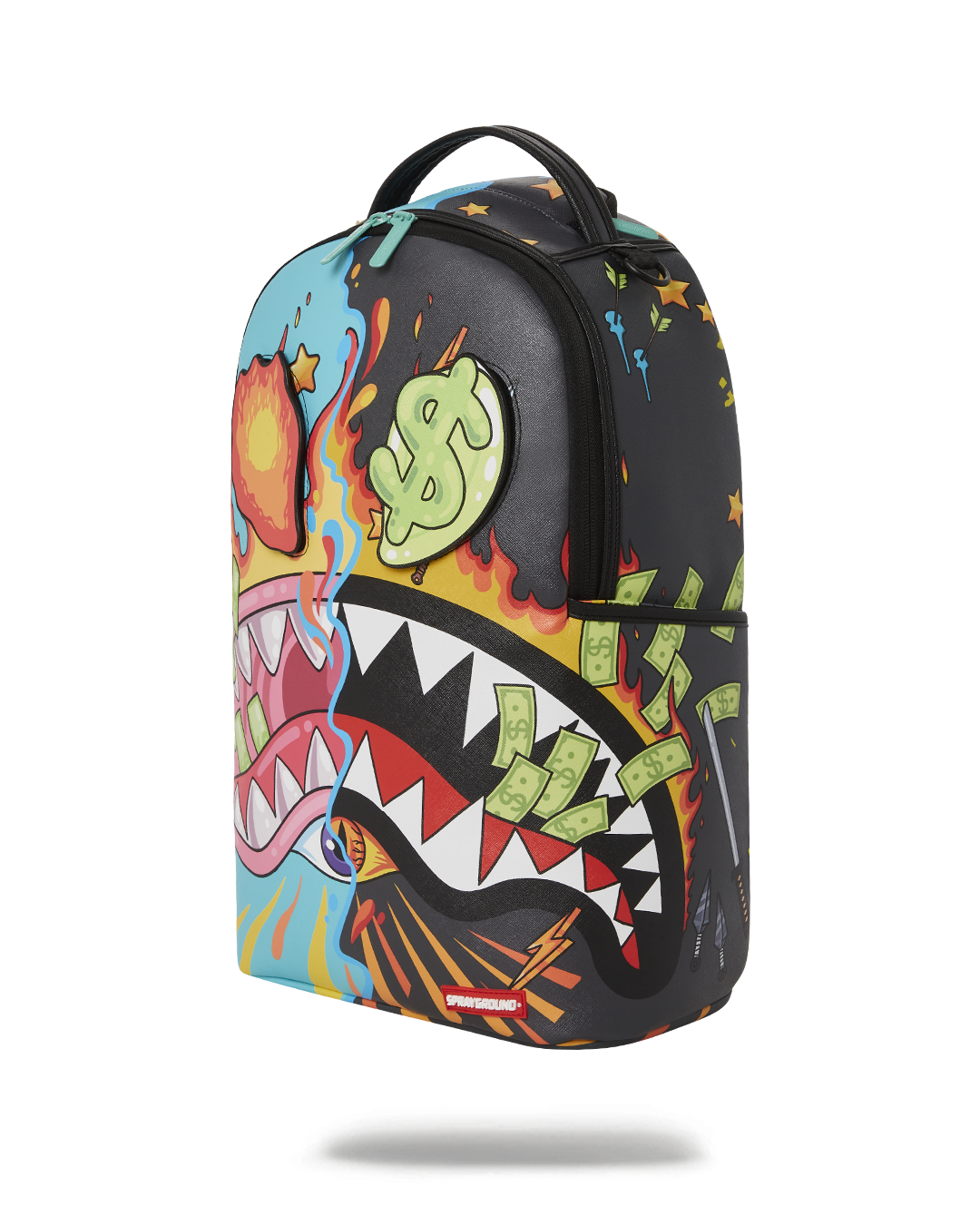 SPRAYGROUND DAZED & SHARK DOUBLE LIFE (WITH REMOVABLE EYE PATCHES)