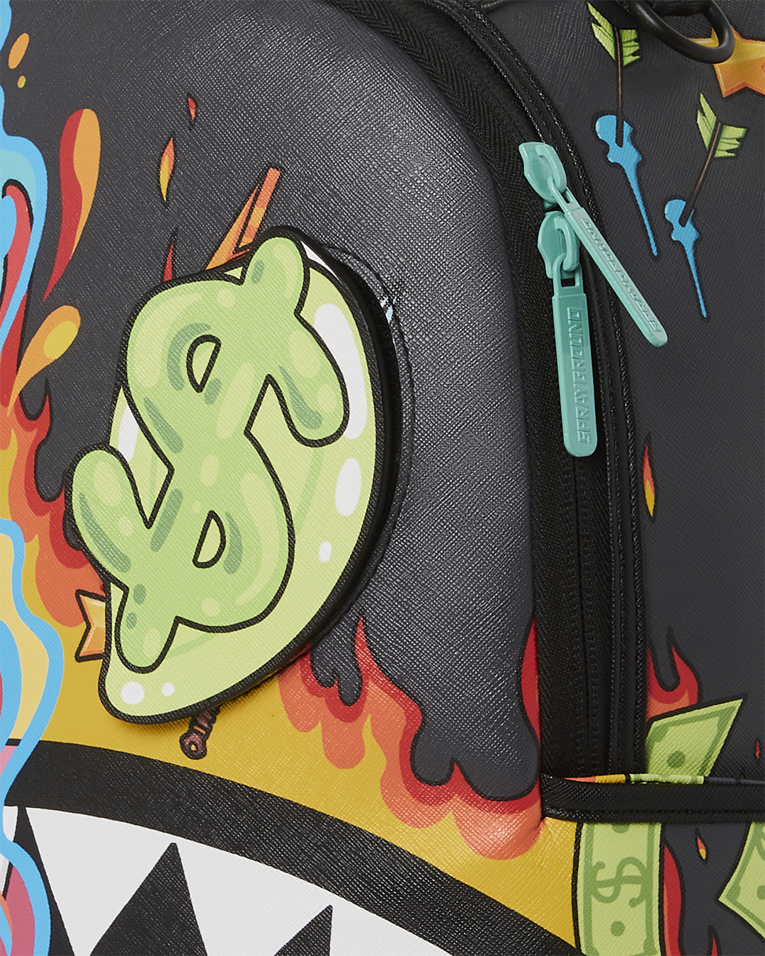 SPRAYGROUND DAZED & SHARK DOUBLE LIFE (WITH REMOVABLE EYE PATCHES)