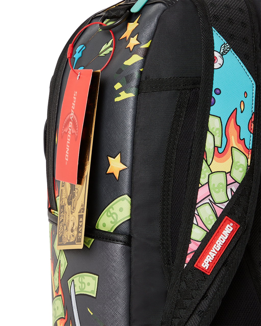 SPRAYGROUND DAZED & SHARK DOUBLE LIFE (WITH REMOVABLE EYE PATCHES)