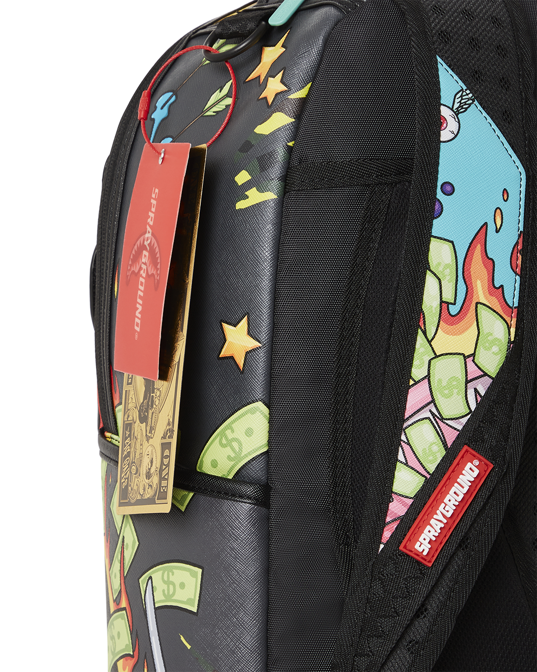 SPRAYGROUND DAZED & SHARK DOUBLE LIFE (WITH REMOVABLE EYE PATCHES)