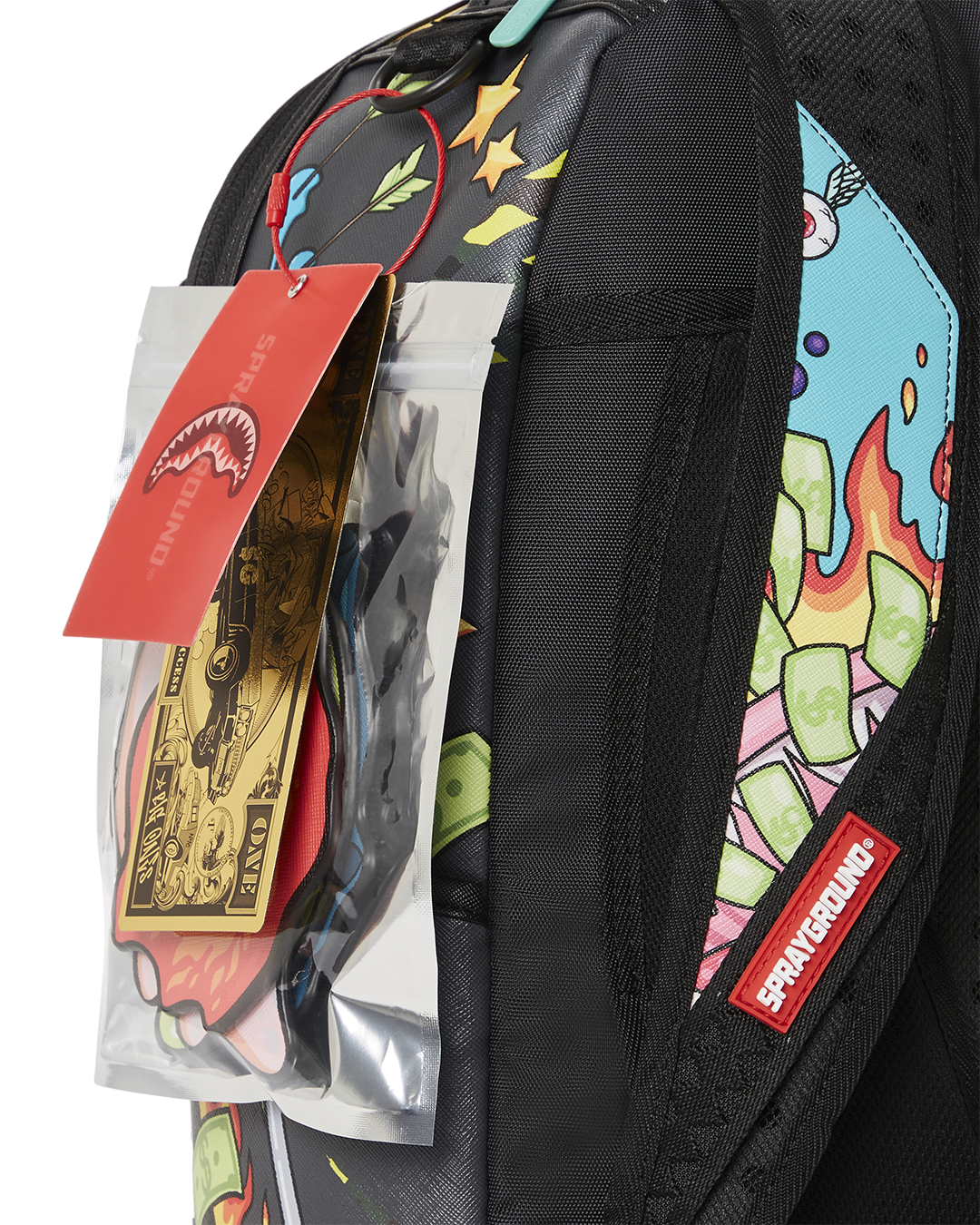 SPRAYGROUND DAZED & SHARK DOUBLE LIFE (WITH REMOVABLE EYE PATCHES)
