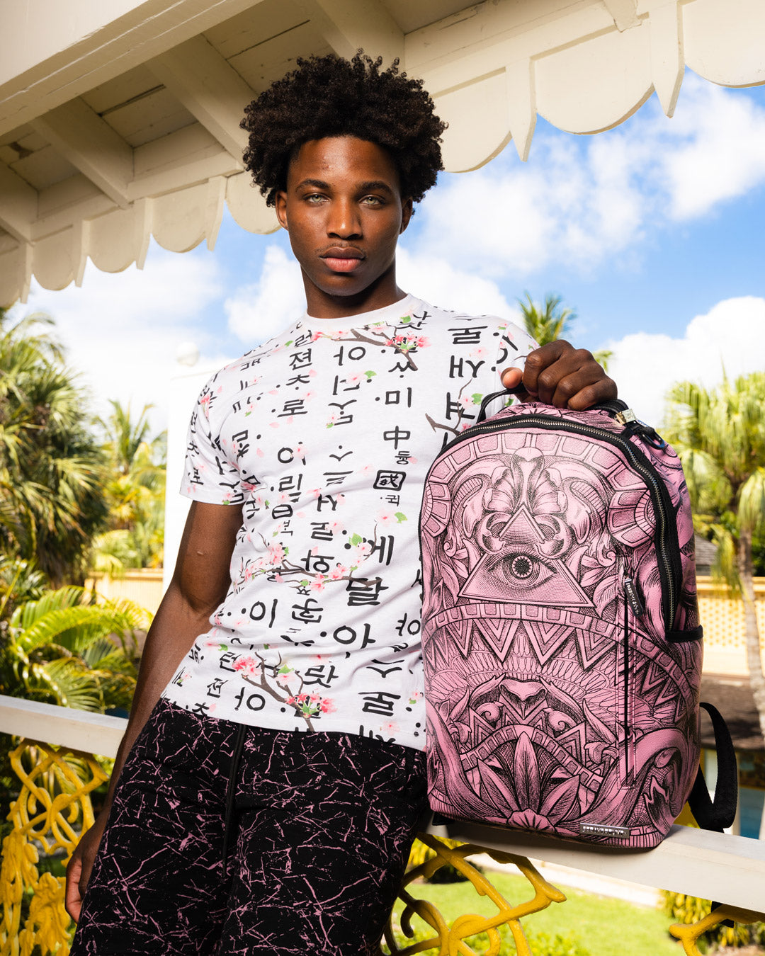 SPRAYGROUND SOCIETY OF SHARKS BACKPACK (DLXV)