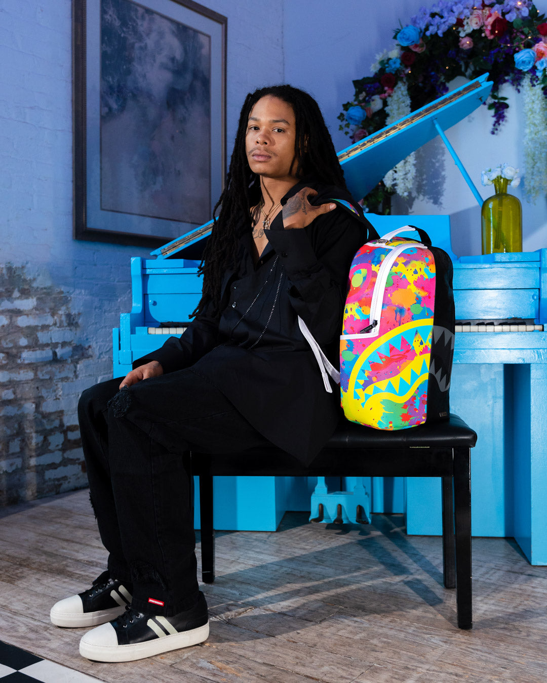 SPRAYGROUND EUPHORIC DARKNESS BACKPACK (DLXV)