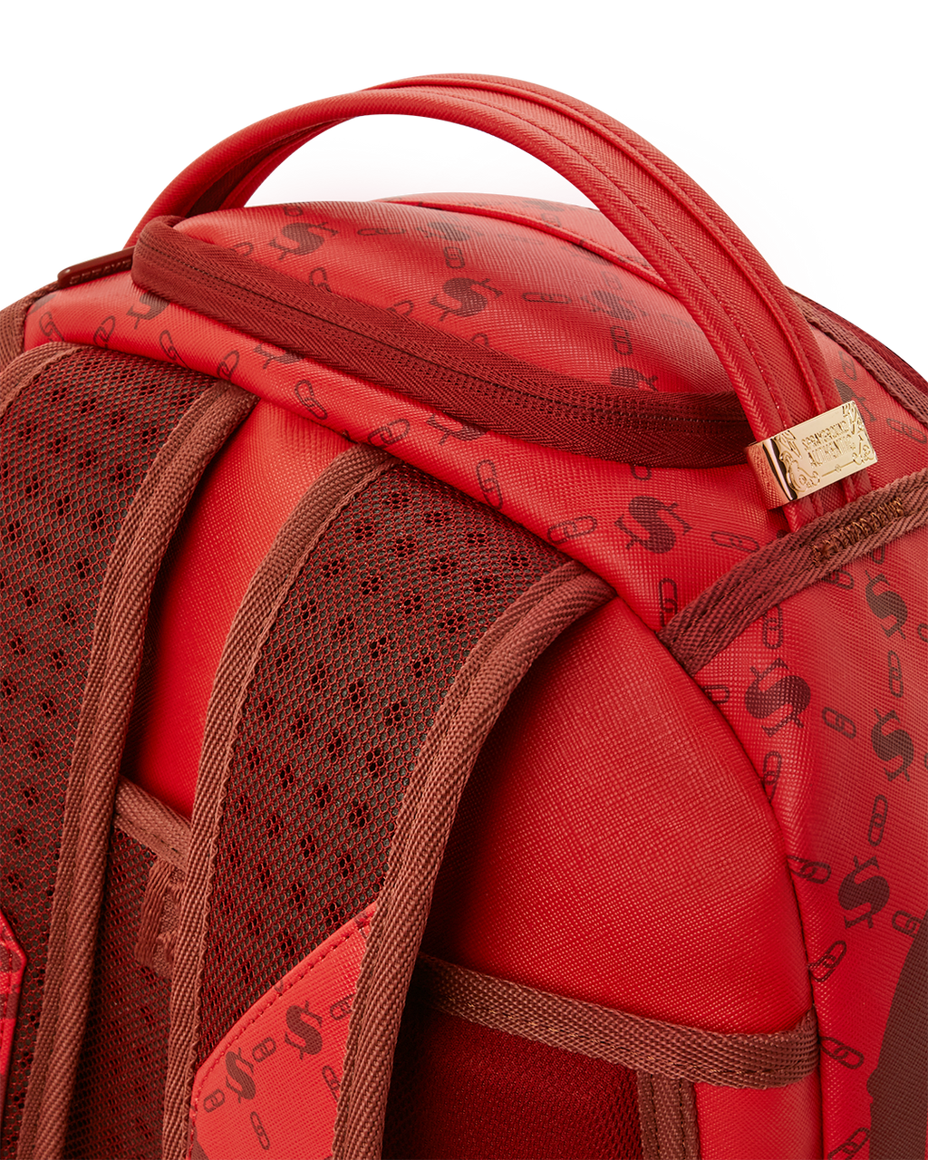 SPRAYGROUND MONEY PATTERN BRICK BACKPACK (DLXV)
