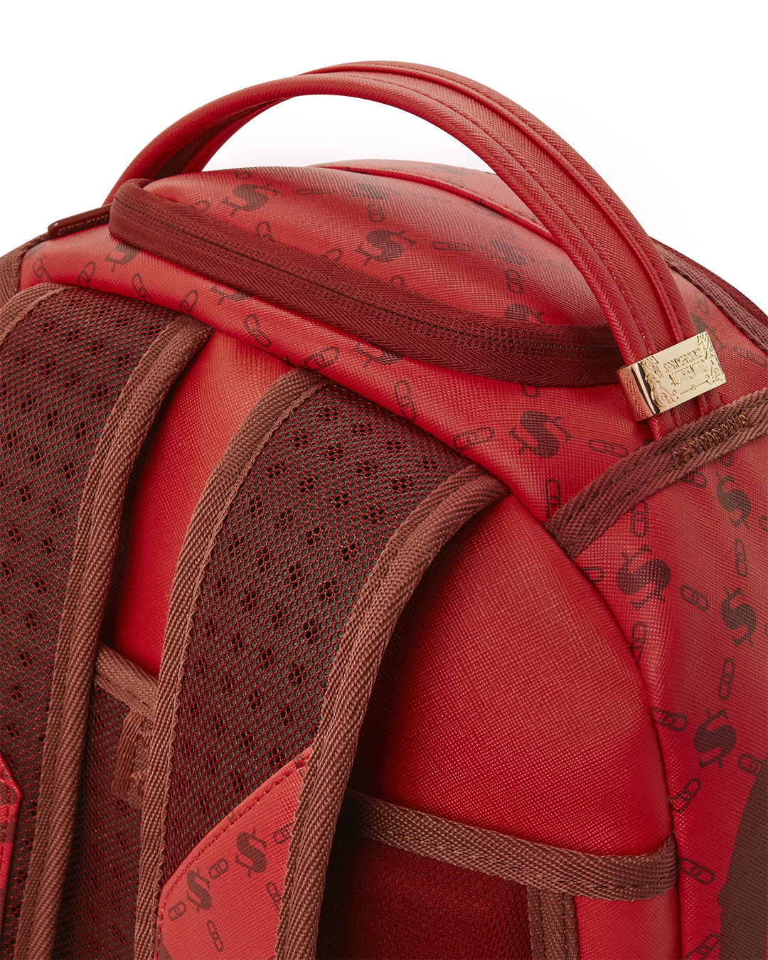 SPRAYGROUND MONEY PATTERN BRICK BACKPACK (DLXV)