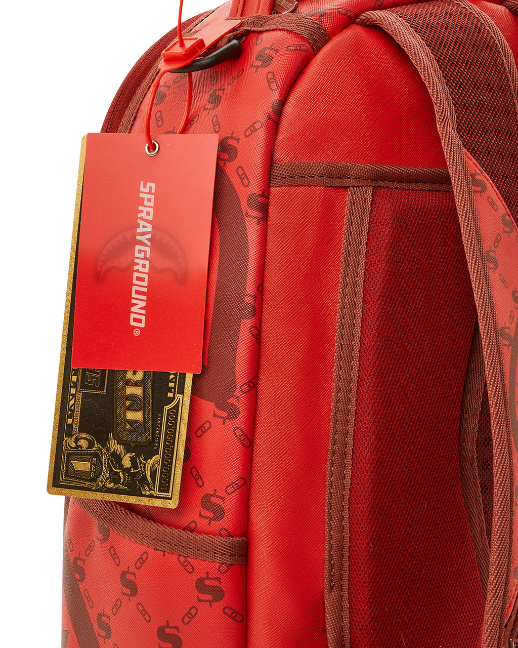 SPRAYGROUND MONEY PATTERN BRICK BACKPACK (DLXV)