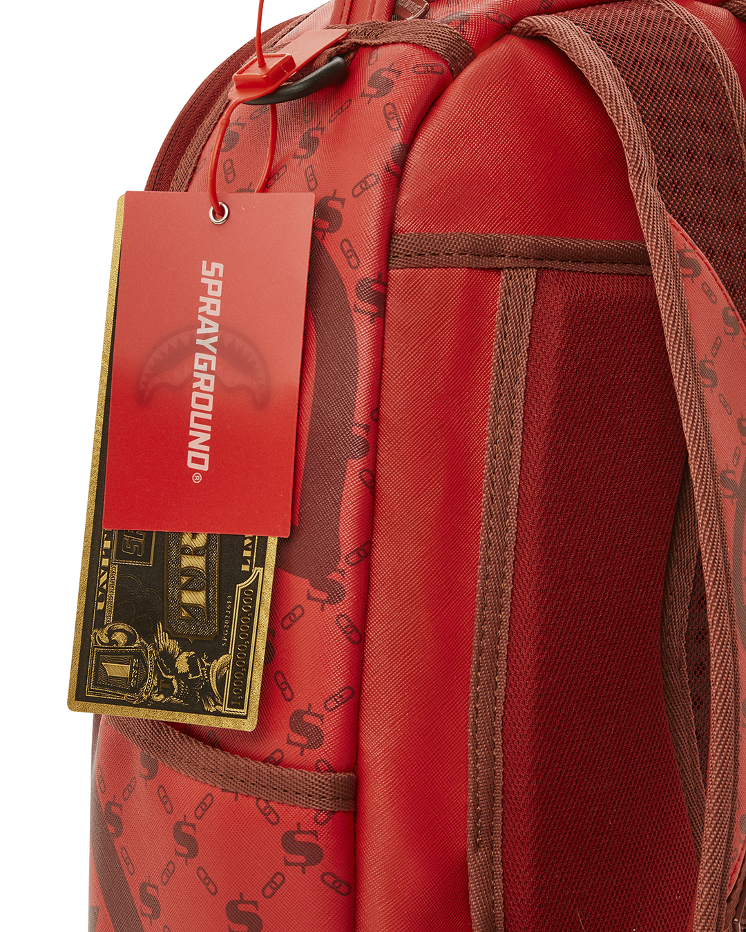 SPRAYGROUND MONEY PATTERN BRICK BACKPACK (DLXV)