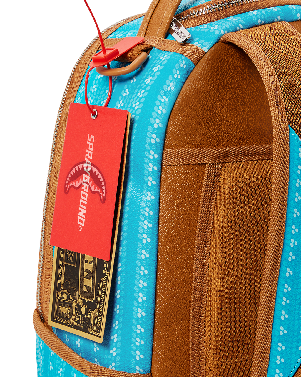 SPRAYGROUND ILLUCHAINS TURQ BACKPACK (DLXV)