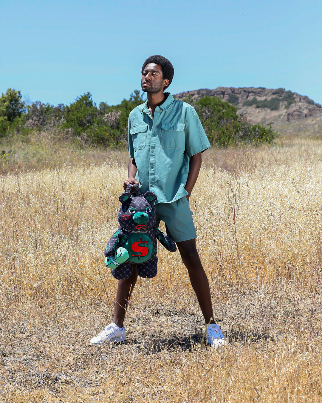 SPRAYGROUND DINERO MONEYBEAR TEDDYBEAR BACKPACK