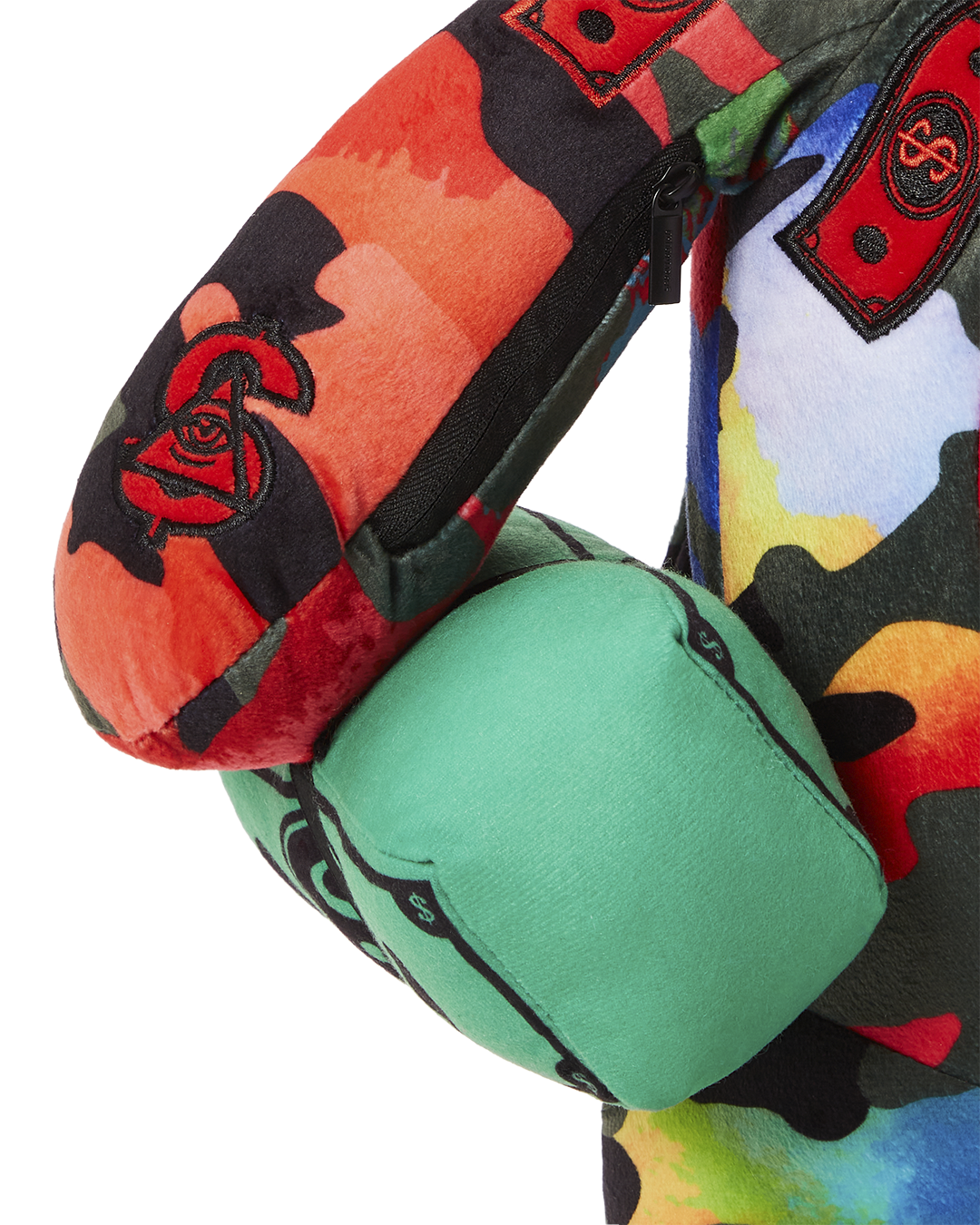 SPRAYGROUND CAMOBURST MONEYBEAR TEDDYBEAR BACKPACK