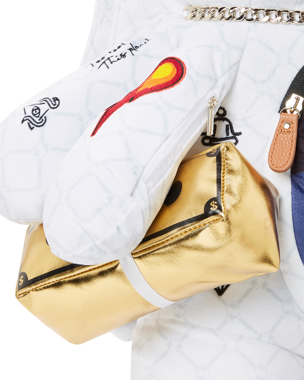 SPRAYGROUND UFO SPACED OUT MONEYBEAR TEDDYBEAR BACKPACK