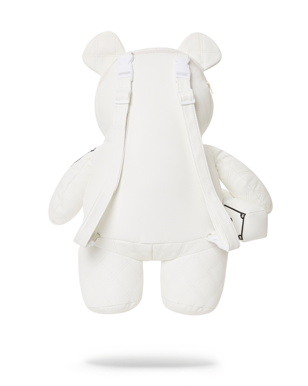 SPRAYGROUND RIVIERA LE BLANC GOLD CHAIN MONEYBEAR TEDDYBEAR BACKPACK