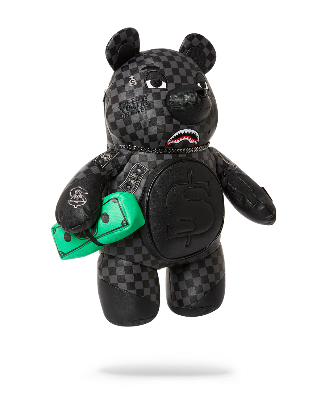 SPRAYGROUND HENNY AIIR TO THE THRONE MONEYBEAR TEDDYBEAR BACKPACK