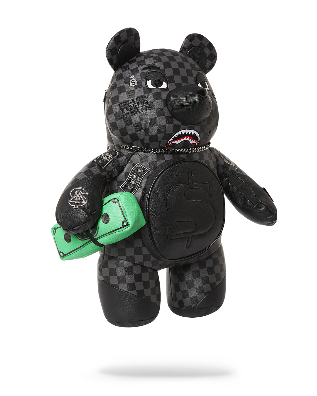 SPRAYGROUND HENNY AIIR TO THE THRONE MONEYBEAR TEDDYBEAR BACKPACK