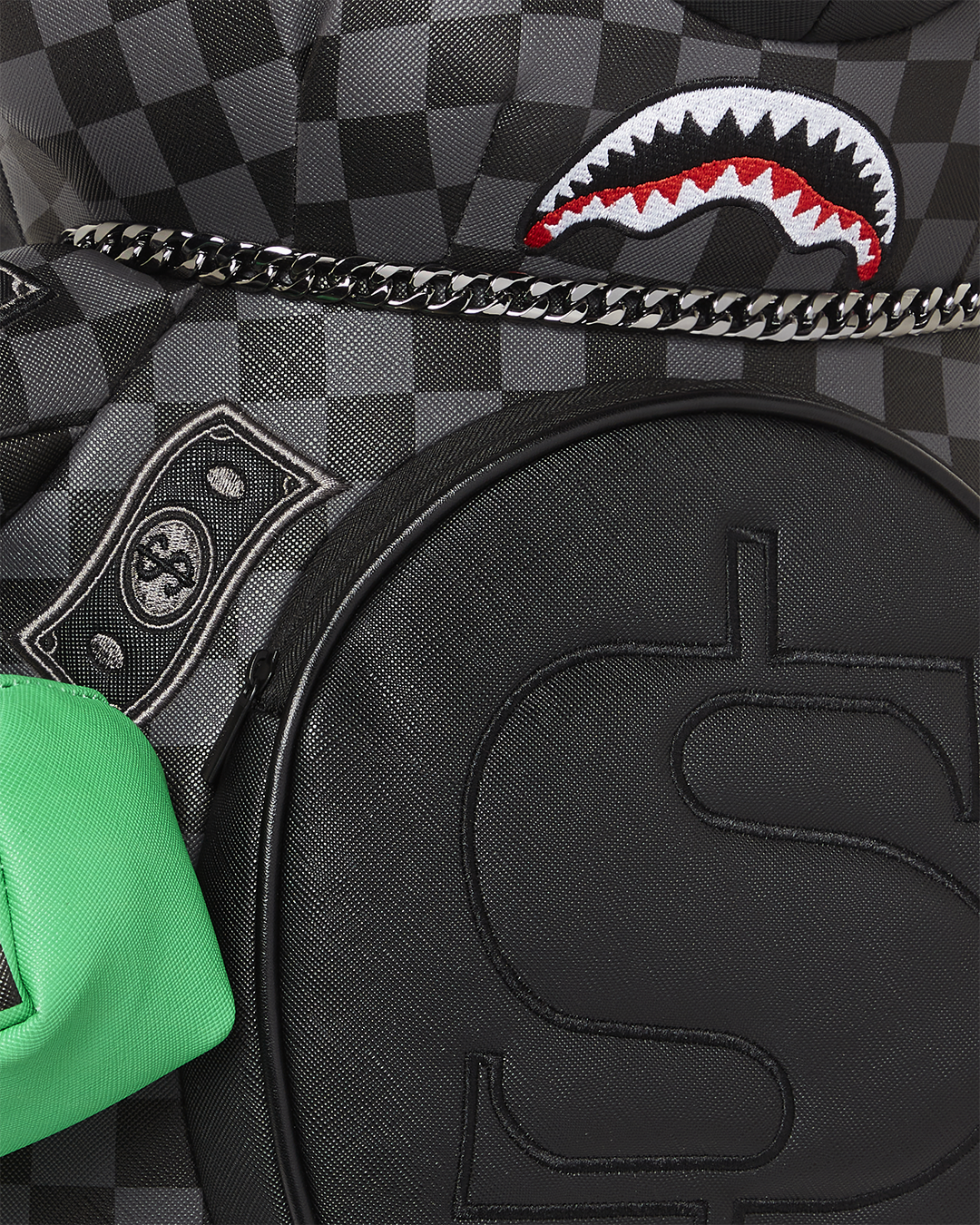 SPRAYGROUND HENNY AIIR TO THE THRONE MONEYBEAR TEDDYBEAR BACKPACK