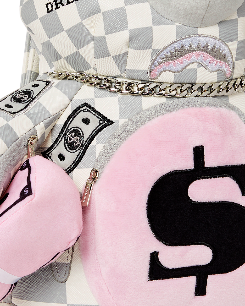 SPRAYGROUND XTC LA PALAIS MEDIUM MONEYBEAR TEDDYBEAR BACKPACK