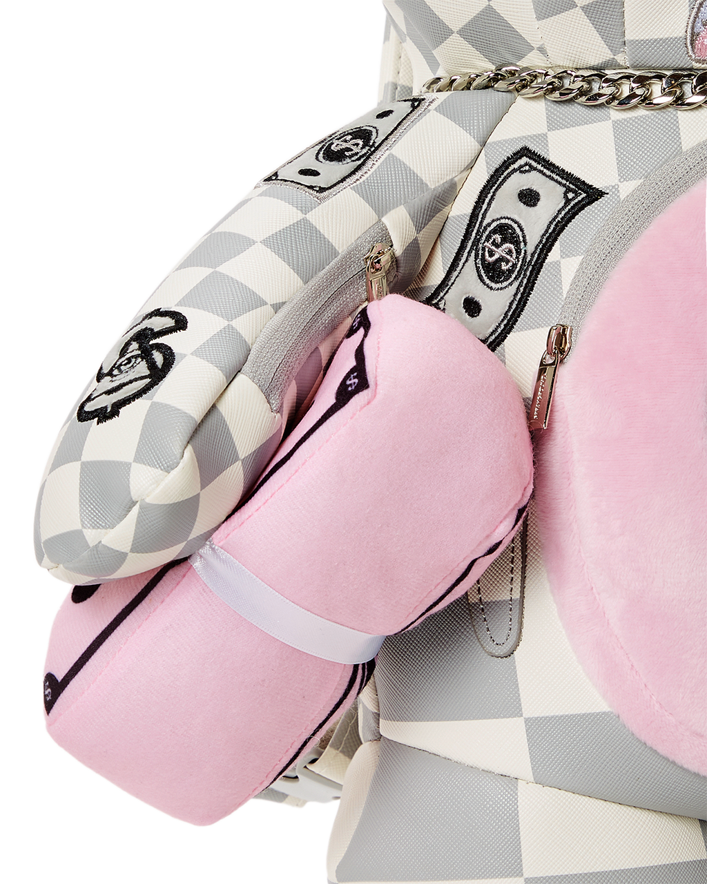 SPRAYGROUND XTC LA PALAIS MEDIUM MONEYBEAR TEDDYBEAR BACKPACK