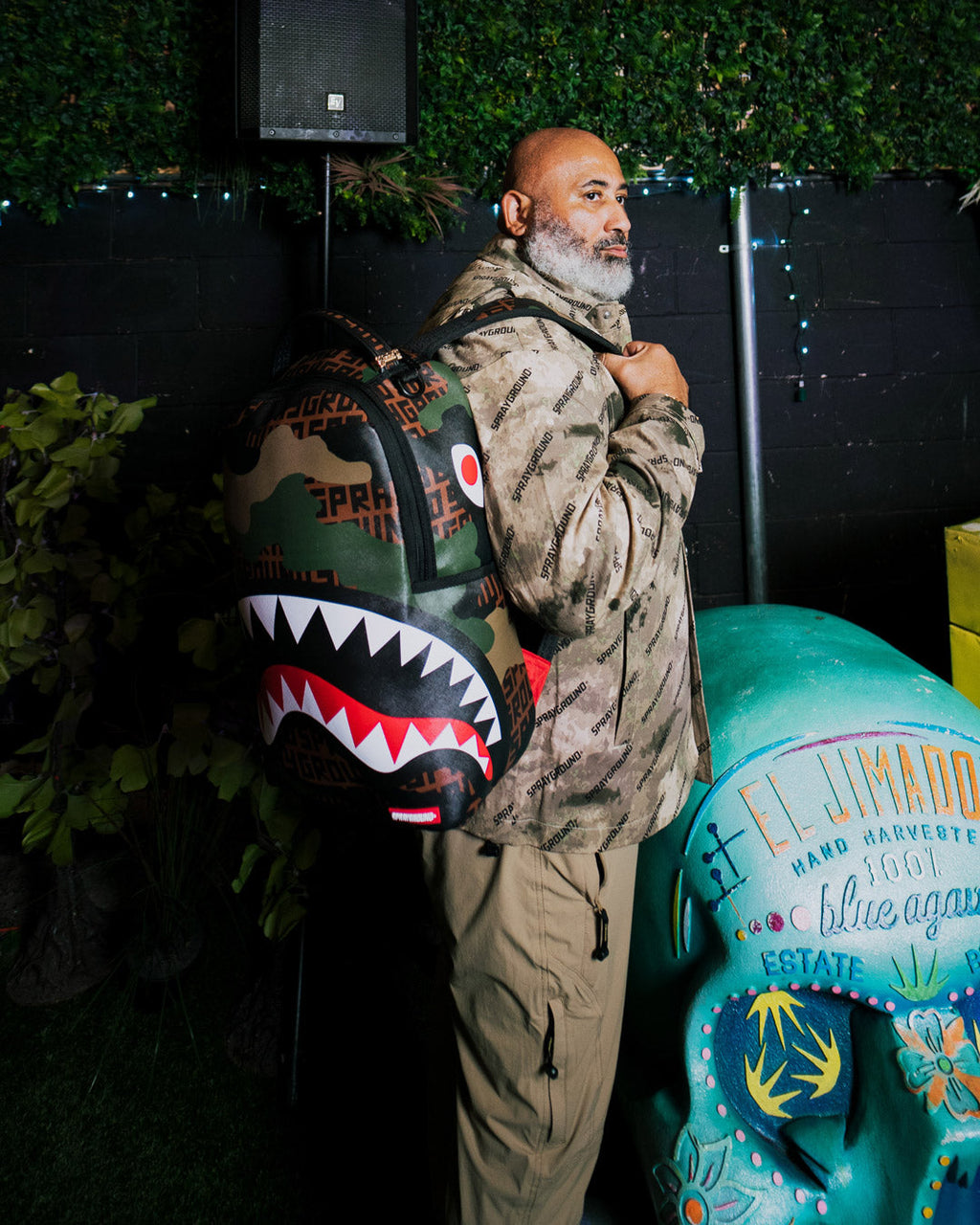 SPRAYGROUND CAMO INFINITI BACKPACK (DLXV)