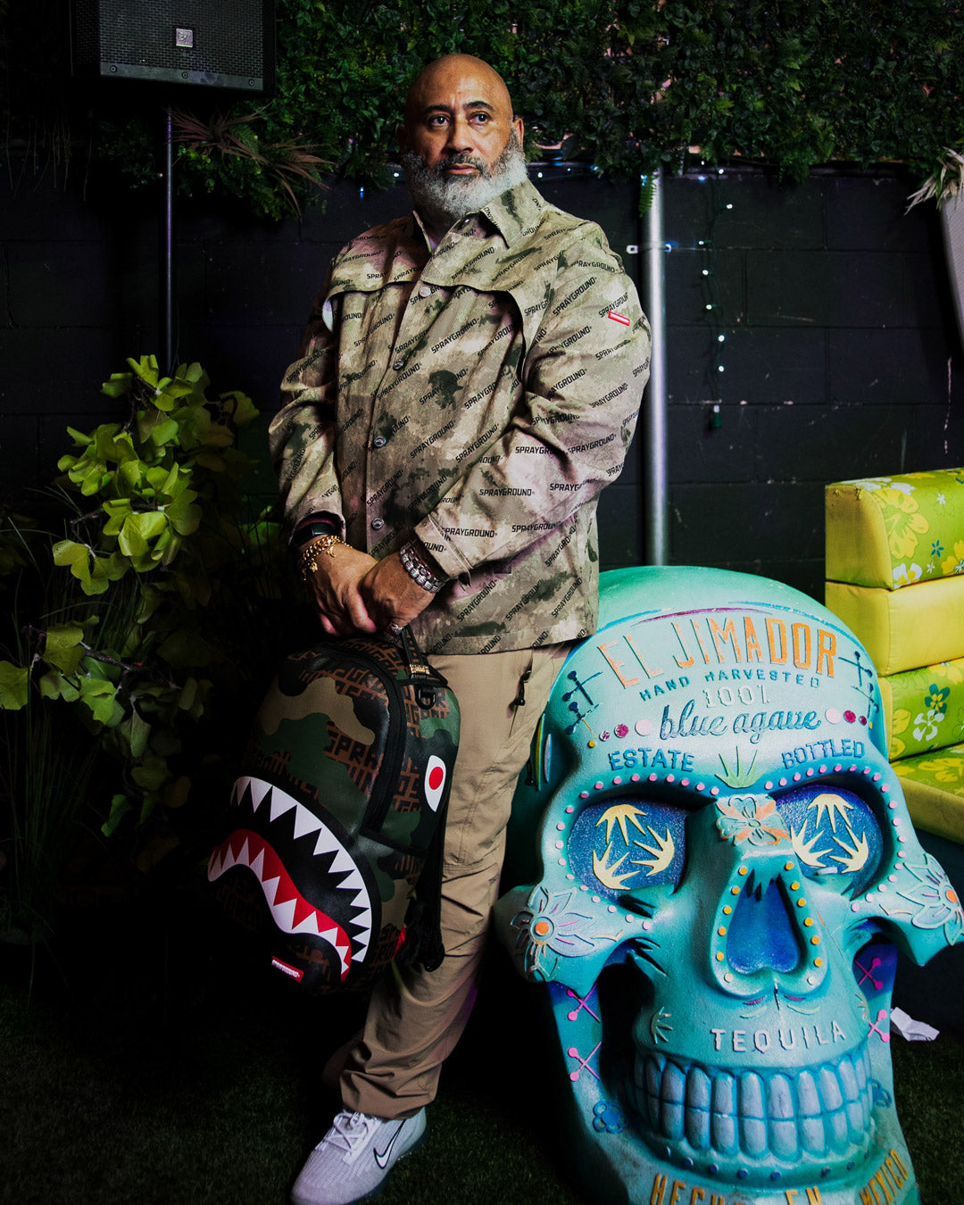 SPRAYGROUND CAMO INFINITI BACKPACK (DLXV)