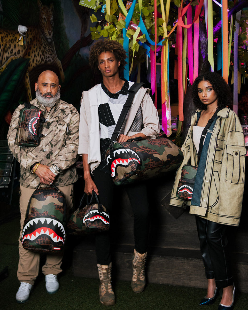 SPRAYGROUND CAMO INFINITI BACKPACK (DLXV)