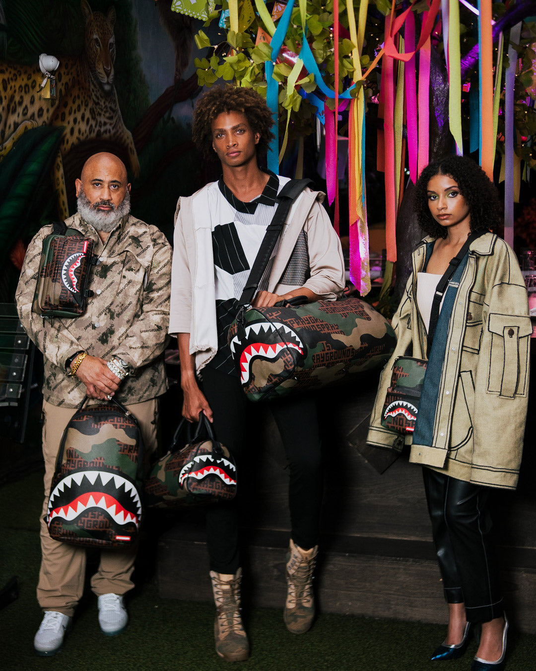 SPRAYGROUND CAMO INFINITI BACKPACK (DLXV)