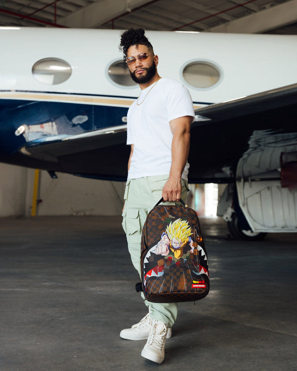 SPRAYGROUND DRAGON BALL Z CHECKED SMASH (DLXV)