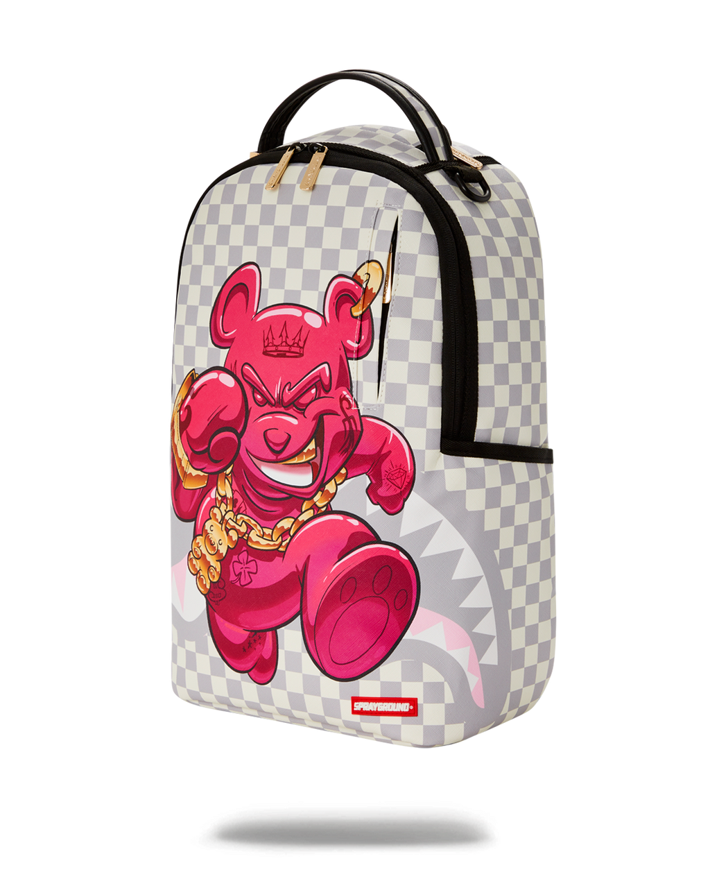 SPRAYGROUND CHASE BANK: DIABLO BACK AT IT BACKPACK (ROSE) (DLXV)