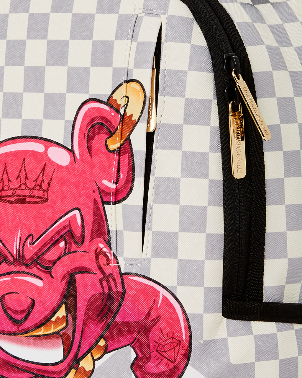 SPRAYGROUND CHASE BANK: DIABLO BACK AT IT BACKPACK (ROSE) (DLXV)