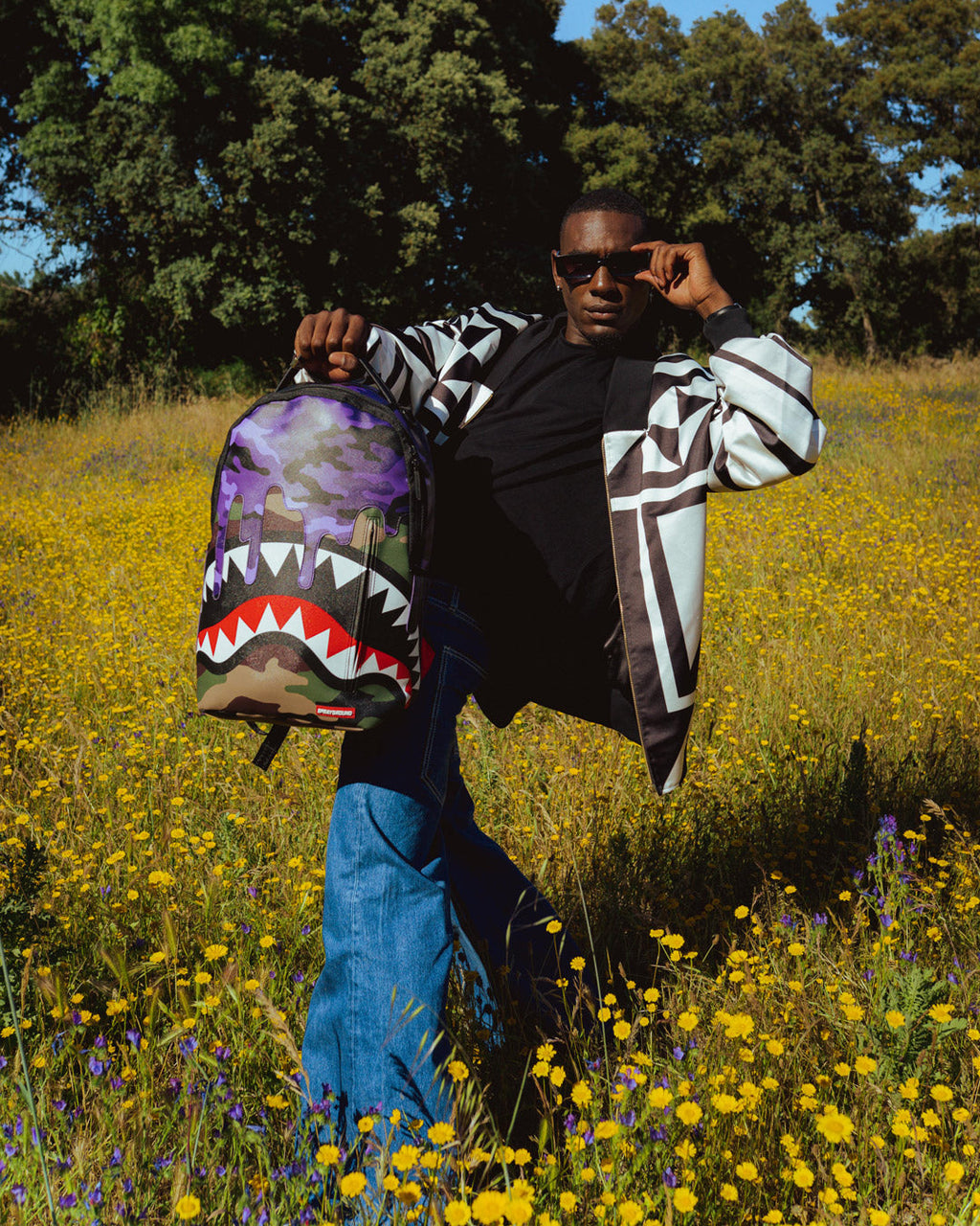 SPRAYGROUND XTC PURPLE MOUNTAINEER  (DLXV)