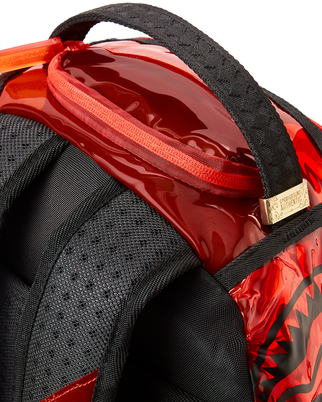 SPRAYGROUND RIP ME OPEN (RED) (VINYL)
