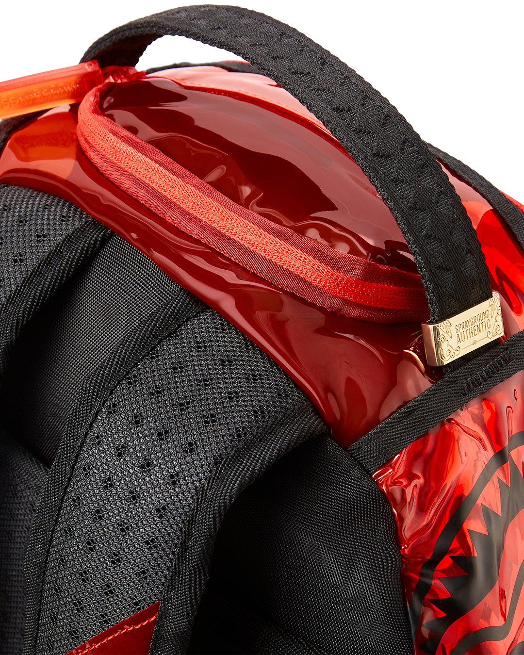 SPRAYGROUND RIP ME OPEN (RED) (VINYL)