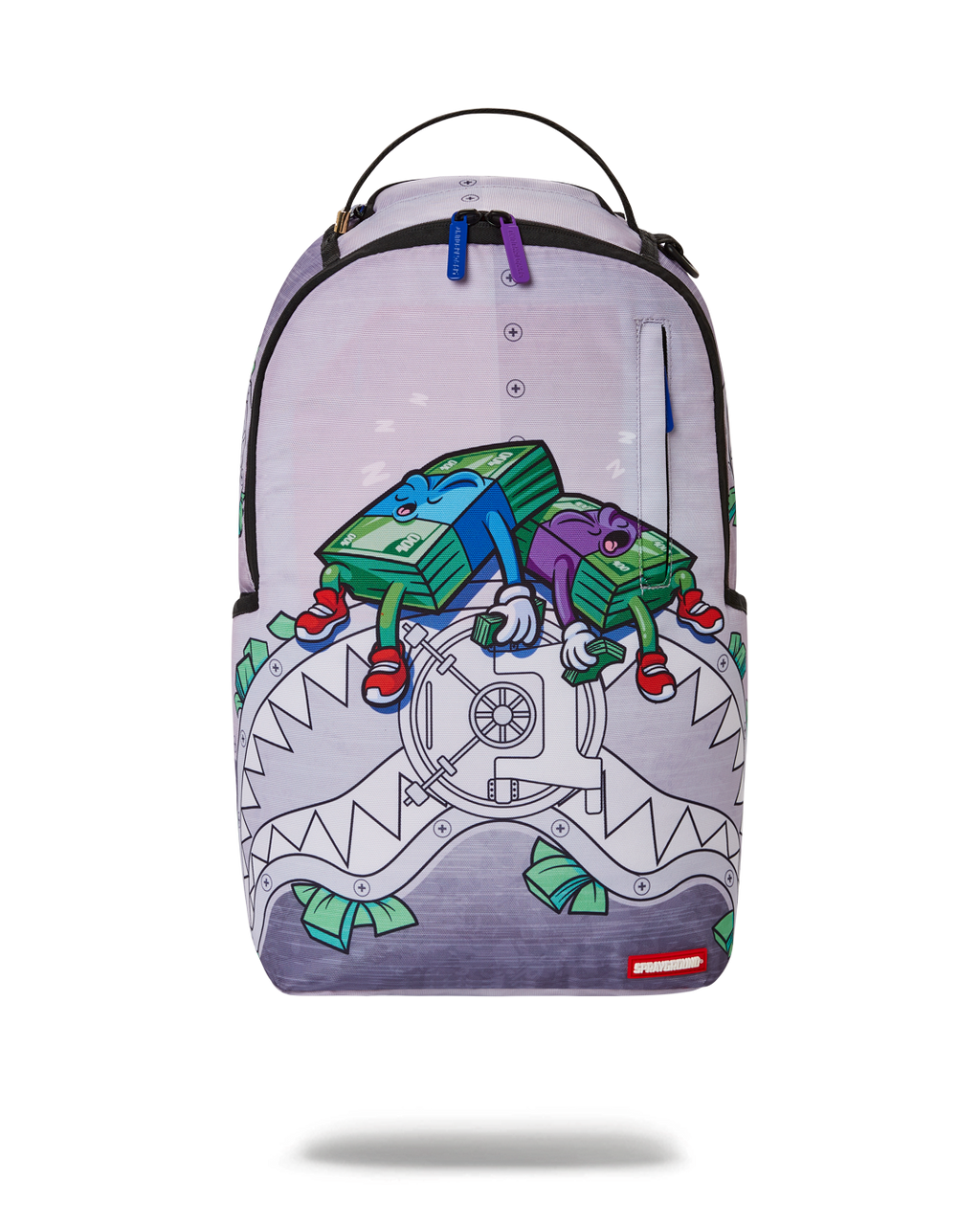 SPRAYGROUND MONEY BOYS I MAKE MONEY WHILE I SLEEP KNAPSACK (DLXR)