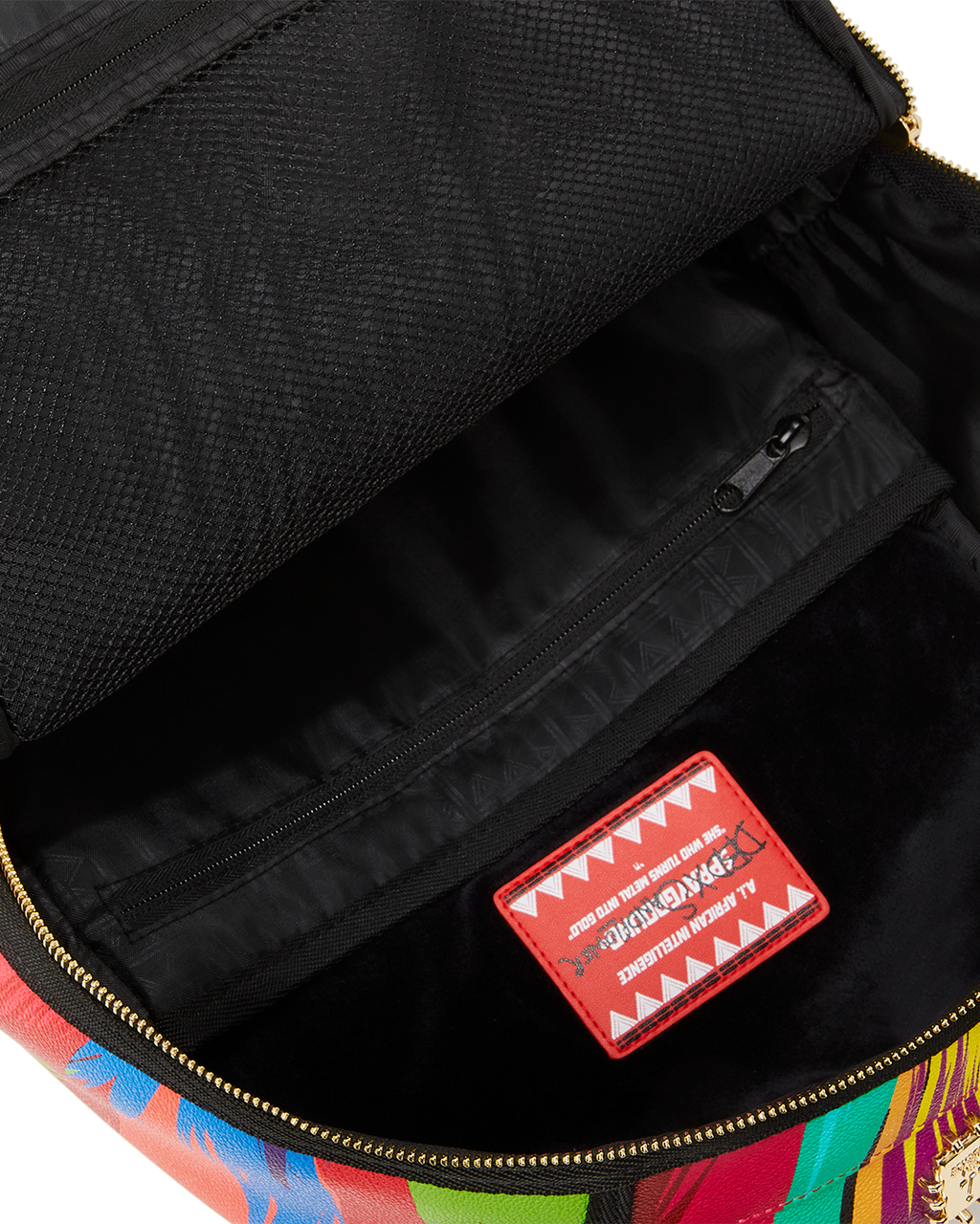 SPRAYGROUND HEAR MY ROAR A.i.6 SANDFLOWER COLLAB BACKPACK (DLXV)