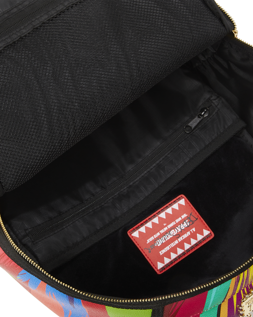 SPRAYGROUND HEAR MY ROAR A.i.6 SANDFLOWER COLLAB BACKPACK (DLXV)
